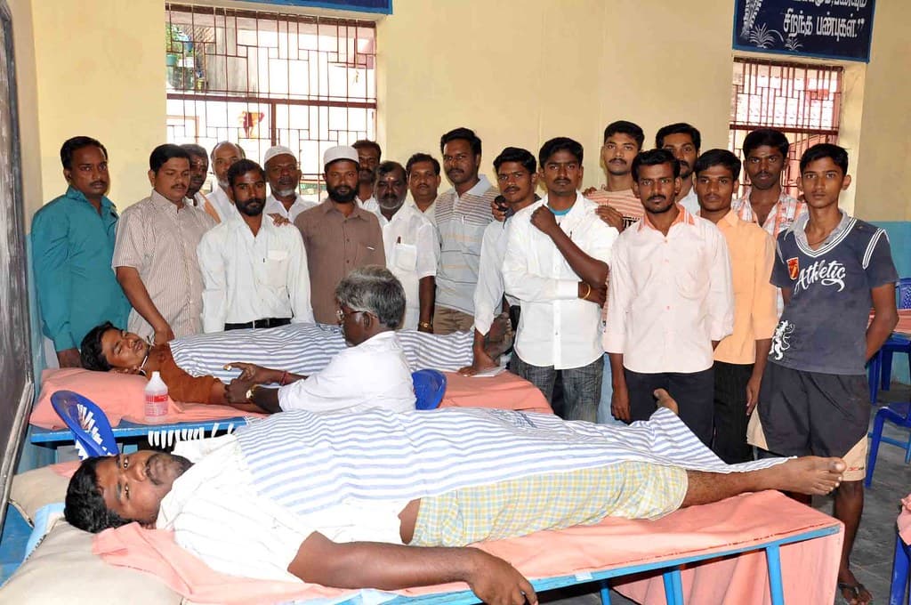 Blood donation camp organised